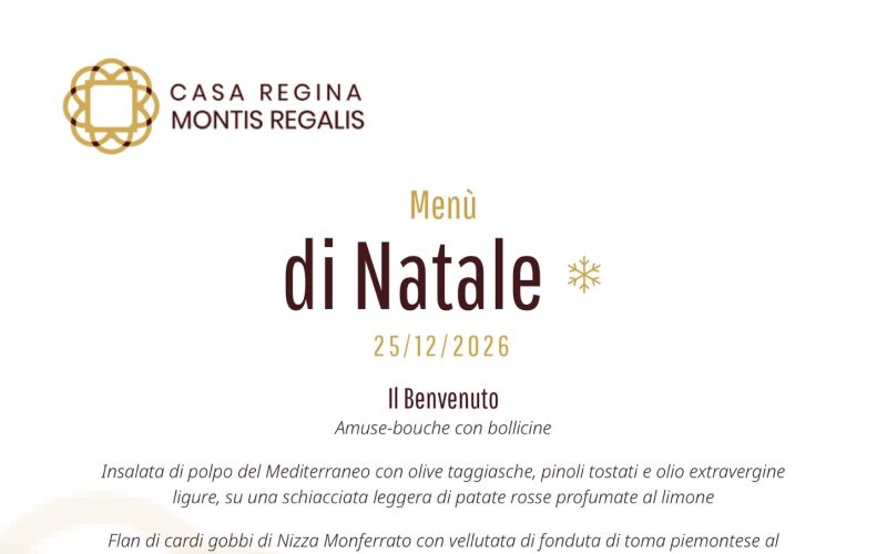 Menu di Natale 2026
